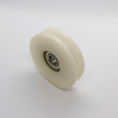 U groove plastic roller bearing